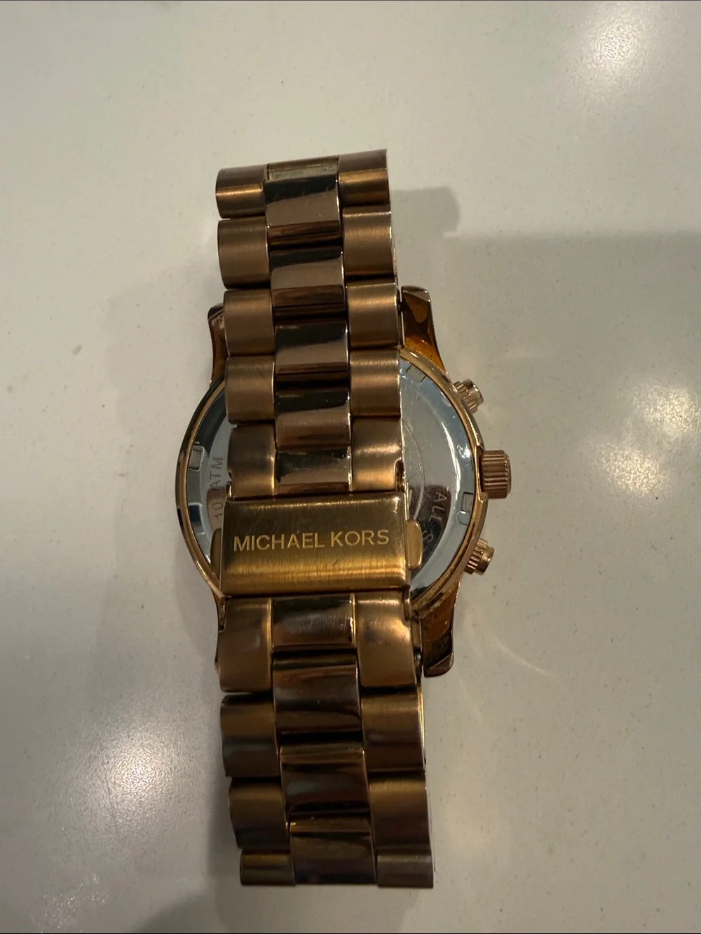 Michael Kors Rose Gold Chronograph Bracelet Watch
